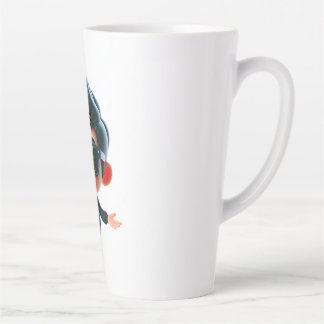 Taza De Café Latte Taza de Latte Minimalista Confía en la Naturaleza 