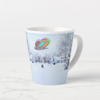 Taza De Café Latte Taza de Latte Navidad