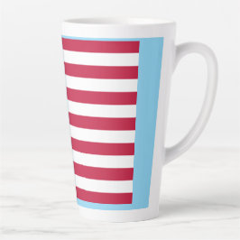 Taza De Café Latte Taza de Latte Partido Patriótico