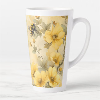 Taza De Café Latte Taza de latte Sweet Bee (coincide con el diario)