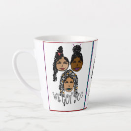 Taza De Café Latte Taza de Latte 'Te Tenemos' 