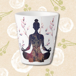 Taza De Café Latte Taza de latte Yogi World