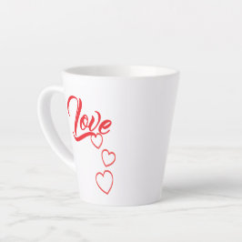 Taza De Café Latte Taza de Love Latte