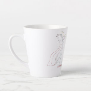 Taza De Café Latte Taza de "Monday Feeling" Latte 