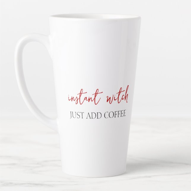 Taza De Café Latte Taza DotF Instant Witch Latte (Izquierda)