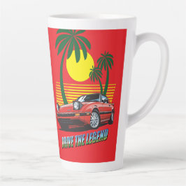Taza De Café Latte Taza 'Drive the Legend' v02 Latte