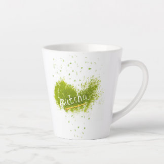 Taza De Café Latte Taza elegante de latte de Matcha
