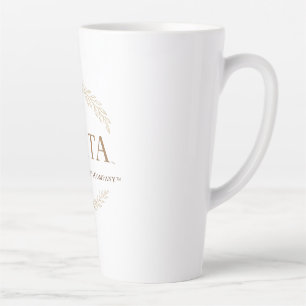 Taza De Café Latte Taza grande de latte de ANITA Performing Arts Comp