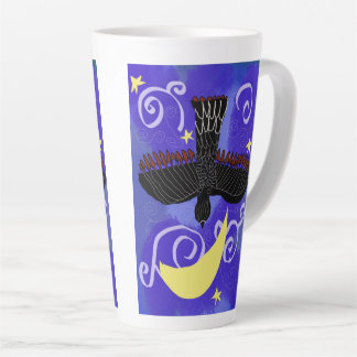Taza De Café Latte Taza grande Night Hawks Latte