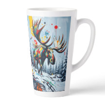 Taza grande para latte