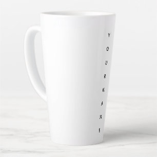 Taza De Café Latte Taza grande para latte