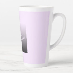 Taza De Café Latte Taza House Of Lavish Latte Taza de Lilac Noir Om