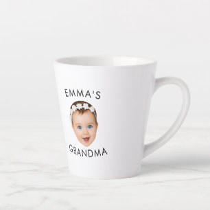 Taza De Café Latte Taza Latte Abuela Querida de Emma