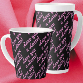 Taza De Café Latte Taza Love You A Latte Latte
