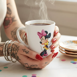 Taza De Café Latte Taza Minni Latte