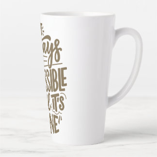 Taza De Café Latte Taza para Latte