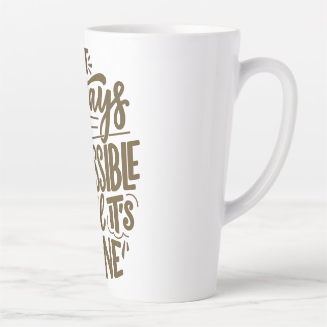 Taza De Café Latte Taza para Latte (Derecha)