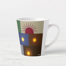 Taza De Café Latte Taza para Latte