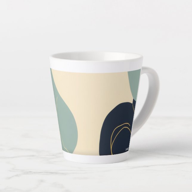 Taza De Café Latte Taza para Latte (Ángulo derecho)