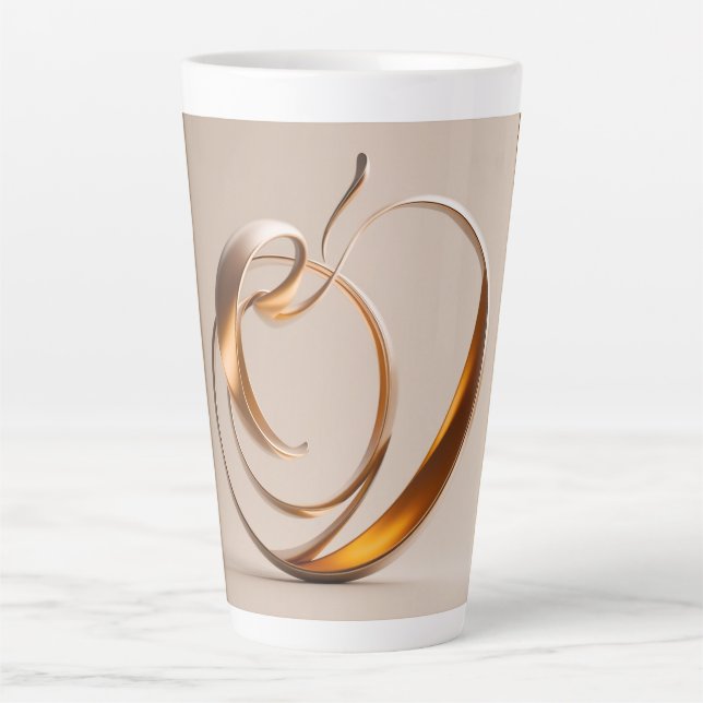 Taza De Café Latte Taza para Latte (Anverso)
