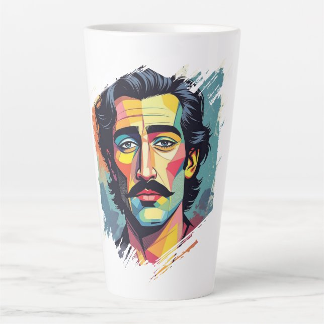 Taza De Café Latte Taza para Latte (Anverso)