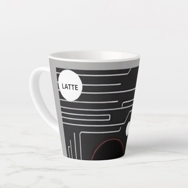 Taza De Café Latte Taza para Latte (Ángulo izquierdo)