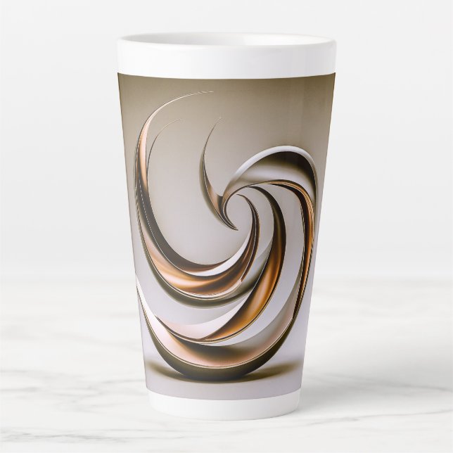 Taza De Café Latte Taza para Latte (Anverso)