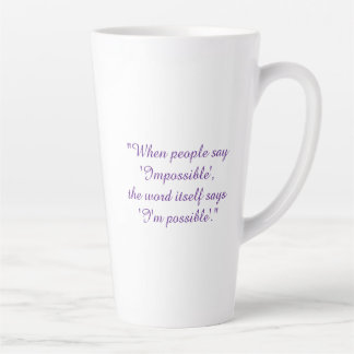 Taza De Café Latte Taza para Latte