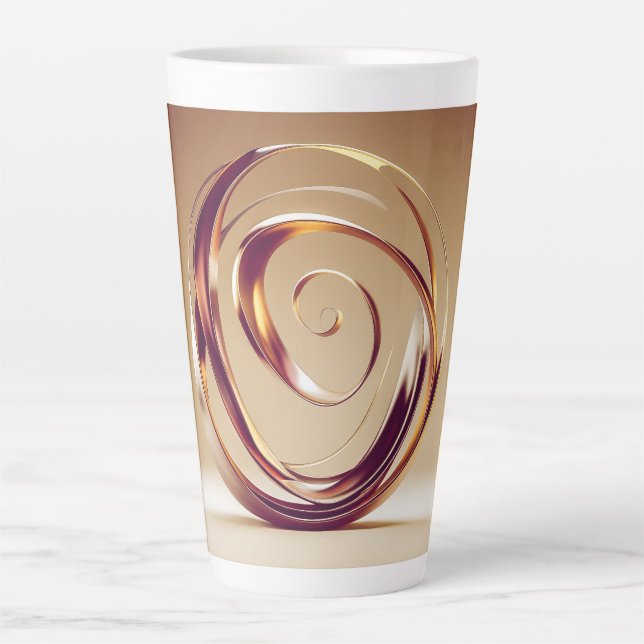 Taza De Café Latte Taza para Latte (Anverso)