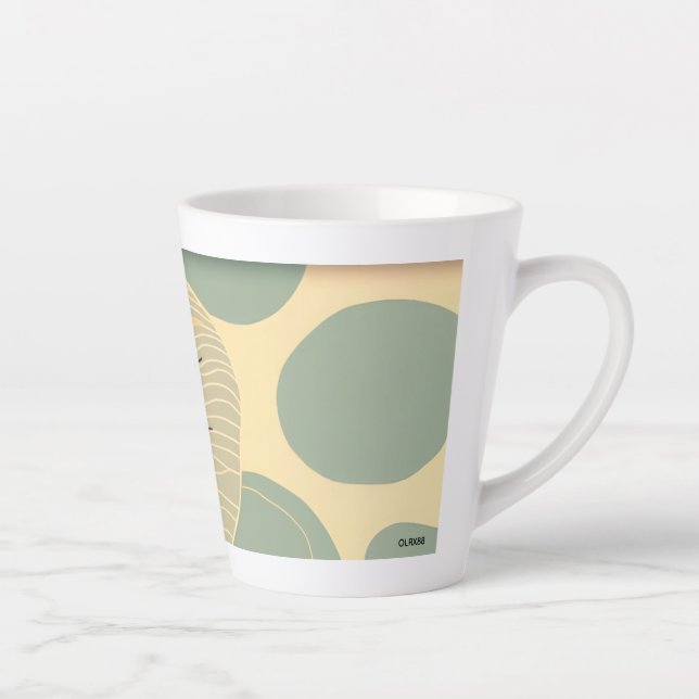 Taza De Café Latte Taza para Latte (Derecha)