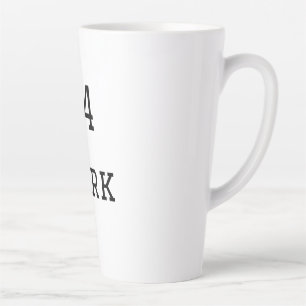 Taza De Café Latte Taza para Latte