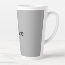 Taza para Latte