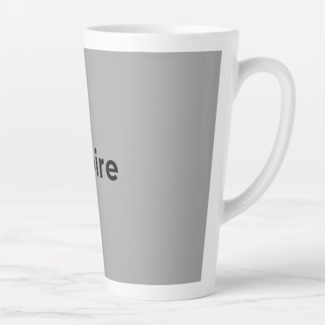 Taza De Café Latte Taza para Latte (Derecha)