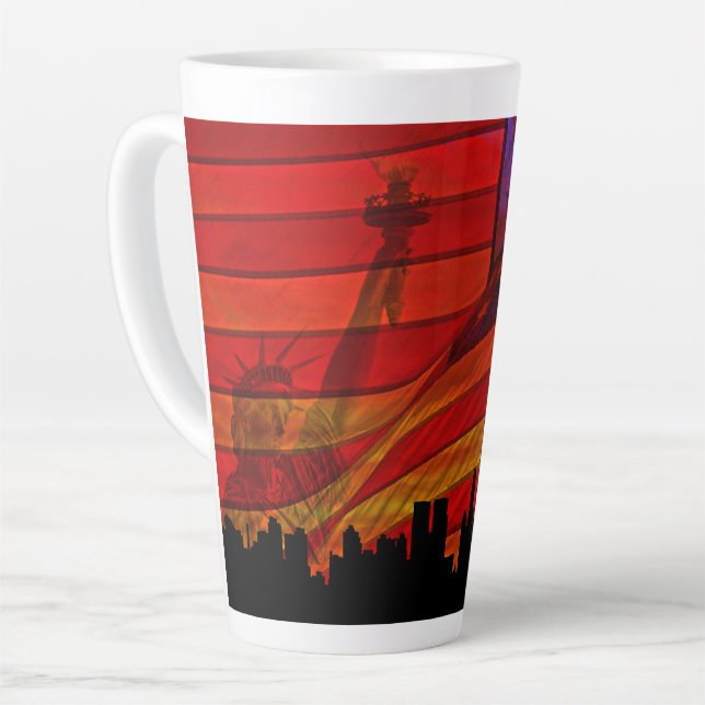 Taza De Café Latte Taza para Latte (Ángulo izquierdo)