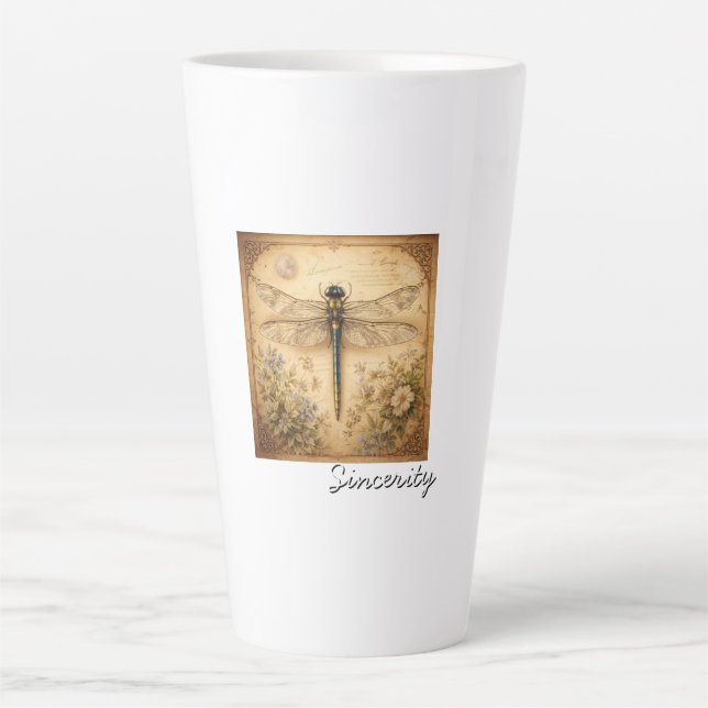 Taza De Café Latte Taza para Latte (Anverso)