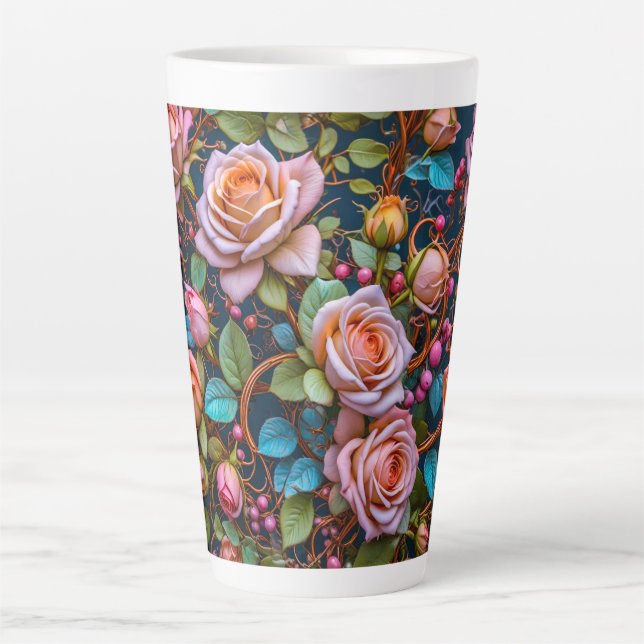Taza De Café Latte Taza para Latte (Anverso)