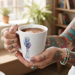 Taza De Café Latte Taza para Latte Abbey