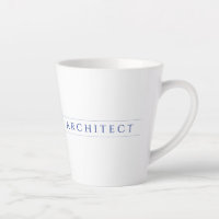 Taza para Latte ARCHITECT / Azul Marino