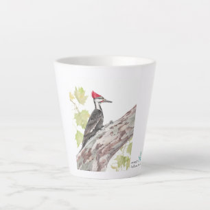 Taza De Café Latte Taza para Latte - Carpintero Pileado