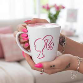 Taza De Café Latte Taza para Latte de Barb
