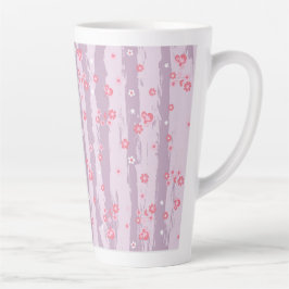 Taza De Café Latte Taza para Latte – Jardín de Mariposas