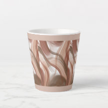"Taza para Latte Pastel – Diseño Elegante y Modern