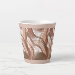 Taza De Café Latte "Taza para Latte Pastel – Diseño Elegante y Modern