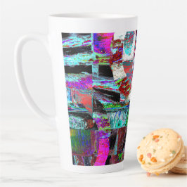 Taza De Café Latte Taza para Latte – Pulso de Neón