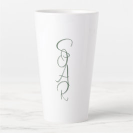 Taza De Café Latte Taza para Latte Soar