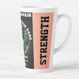Taza De Café Latte Taza para Latte – Un Símbolo de Resiliencia Interi