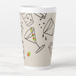 Taza De Café Latte Taza para tomar Latte