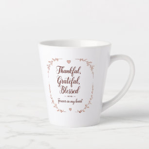 Taza De Café Latte Taza pequeña de latte elegante para mamá