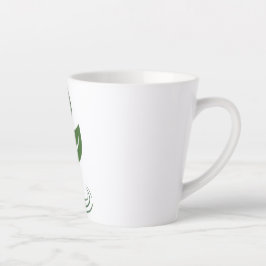 Taza De Café Latte Taza pequeña Heather Niemi Savage Logo Latte