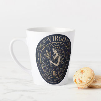 Taza De Café Latte Taza Virgo Latte